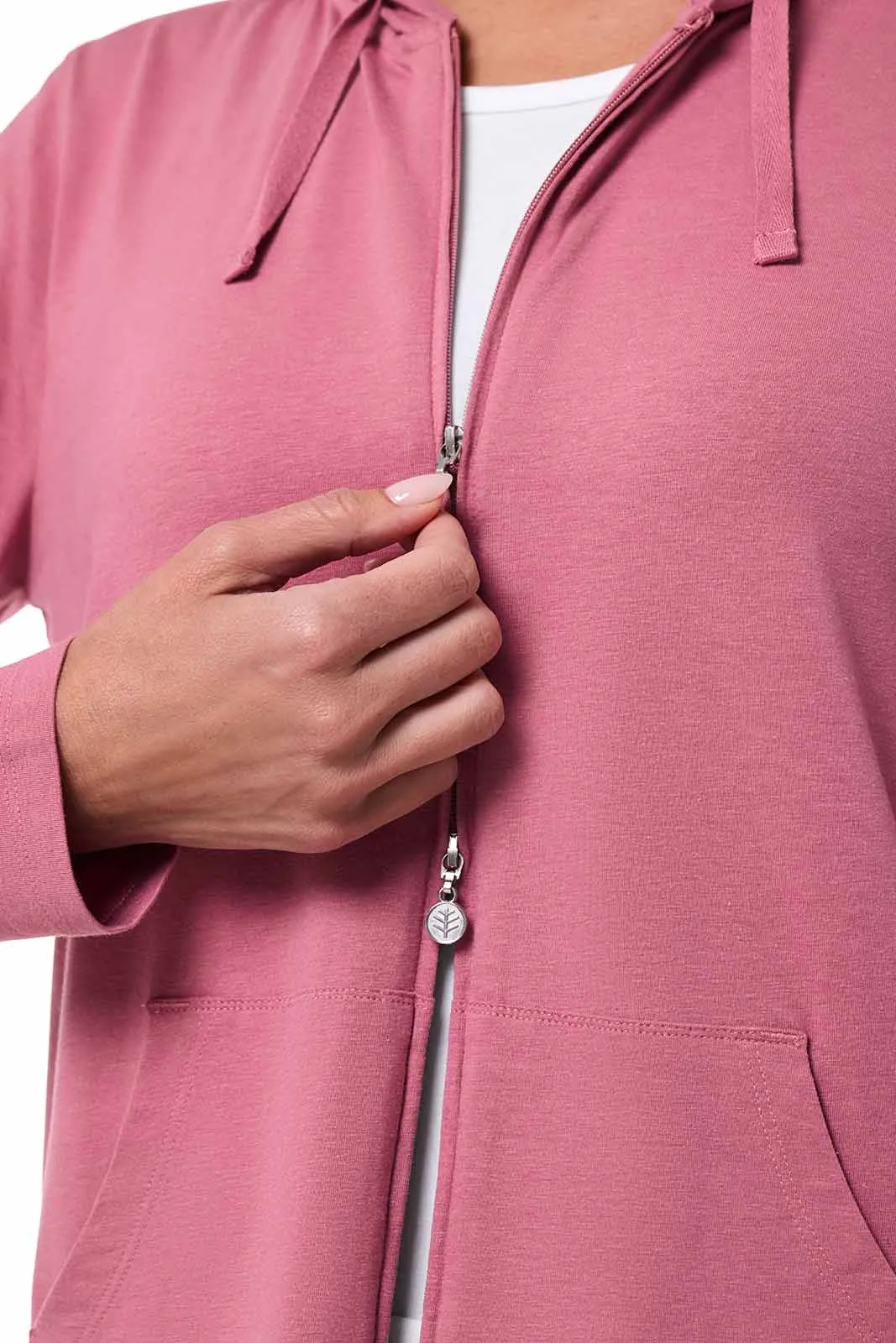 Women's Seaside Hoodie | Terracotta Rose