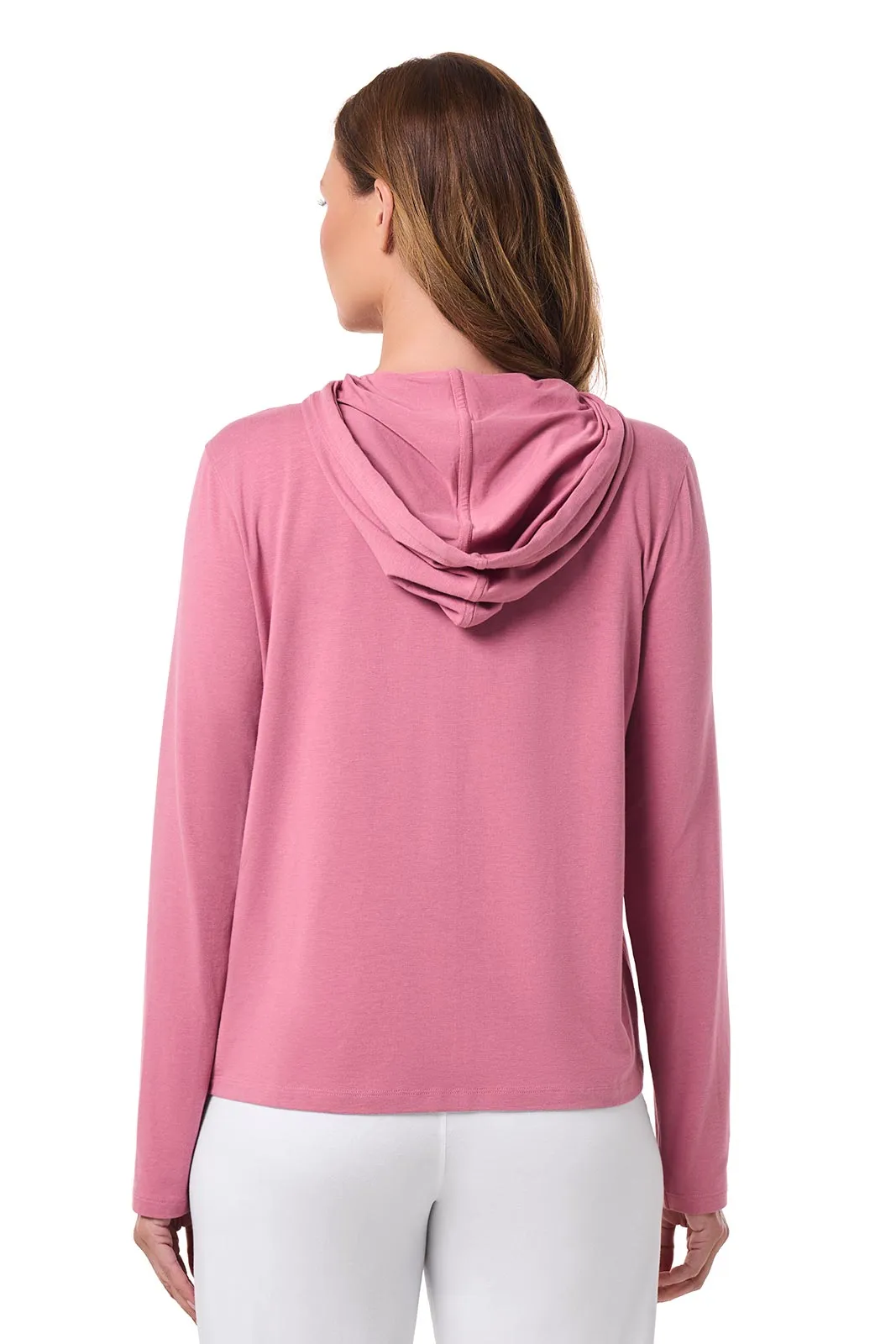 Women's Seaside Hoodie | Terracotta Rose