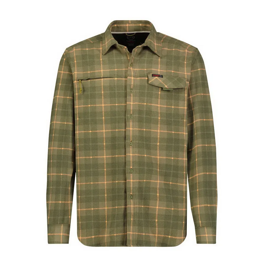 Wrangler Men's ATG Campsite Button-Down Long Sleeve Shirt