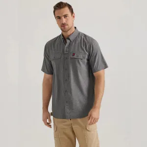 Wrangler® RIGGS® Men's Lightweight Moisture-Wicking Short Sleeve Work Shirt
